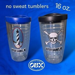 No Sweat OBX Outer Banks 16 oz. Tumblers Bundle